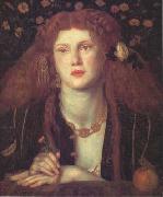 Dante Gabriel Rossetti Bocca Baciata (mk28) oil on canvas